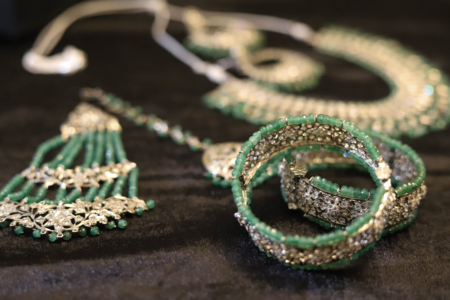 Silver Plated Burfi 7-Piece Set